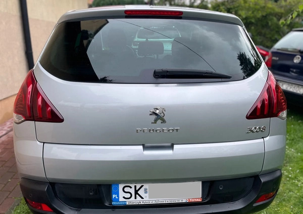 Peugeot 3008 cena 38000 przebieg: 143000, rok produkcji 2014 z Katowice małe 191